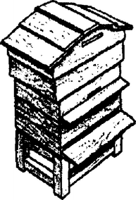 Рис. 4. Двустенный улей